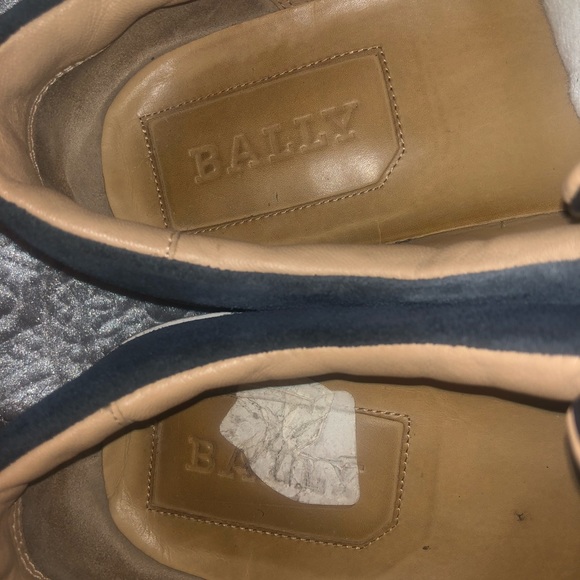 Navy blue Bally sneakers - Picture 6 of 8